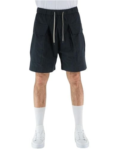 Covert Bermuda-shorts aus baumwolle mit elastischem bund - Schwarz