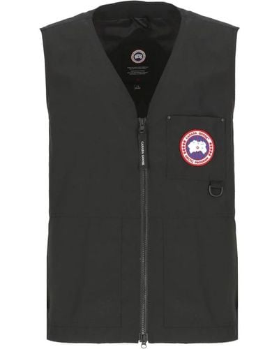 Canada Goose Vests - Black