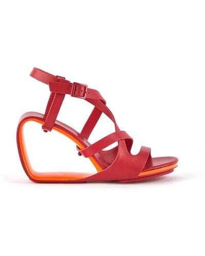 United Nude Wedges - Rot