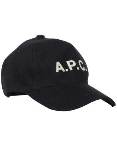 A.P.C. Chapeaux bonnets et casquettes - Noir