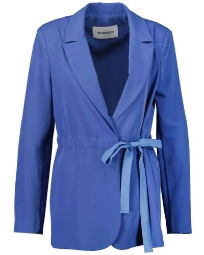 Silvian Heach Jackets > blazers - Bleu