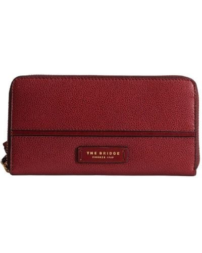 The Bridge Wallets & Cardholders - Red