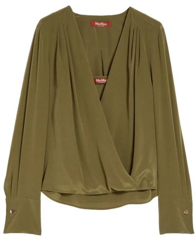 Max Mara Studio Blouses & shirts > blouses - Vert