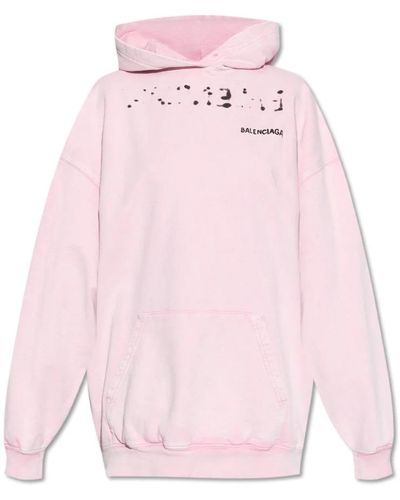 Balenciaga Hoodies - Pink