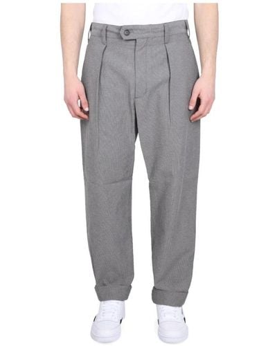 Engineered Garments Straight Trousers - Grey