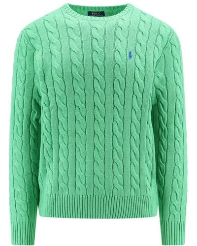 Polo Ralph Lauren Knitwear > round-neck knitwear - Vert