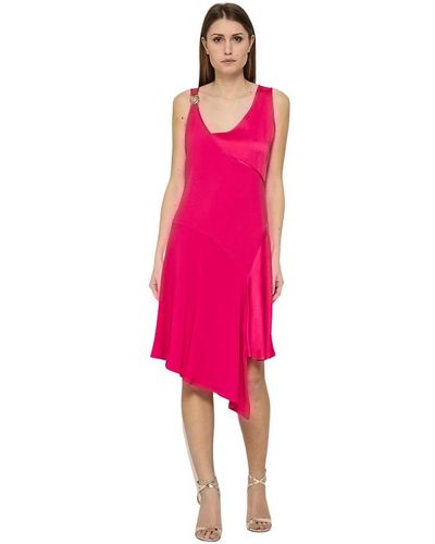 Just Cavalli Midi Dresses - Pink
