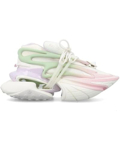 Balmain Pastel unicorn low-top sneakers - Mehrfarbig