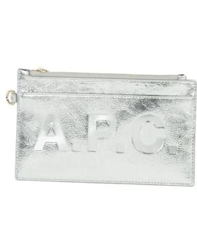 A.P.C. Pochette - stilvolle apc tasche - Weiß