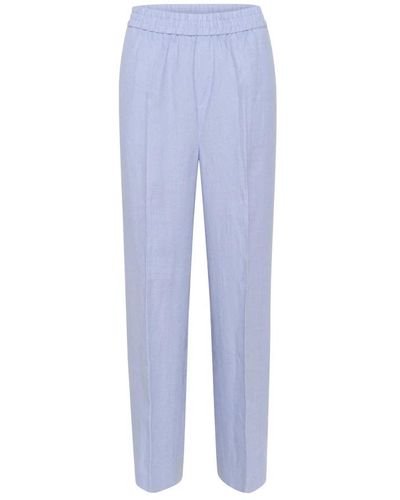 Inwear Slim-Fit Trousers - Blue
