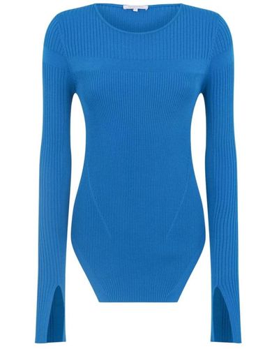 Patrizia Pepe Round-Neck Knitwear - Blue