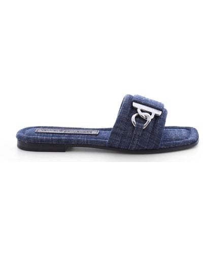 Kennel & Schmenger Indigo/silber sandalette holly jeansblau