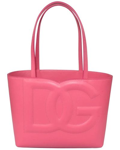 Dolce & Gabbana Tote Bags - Pink