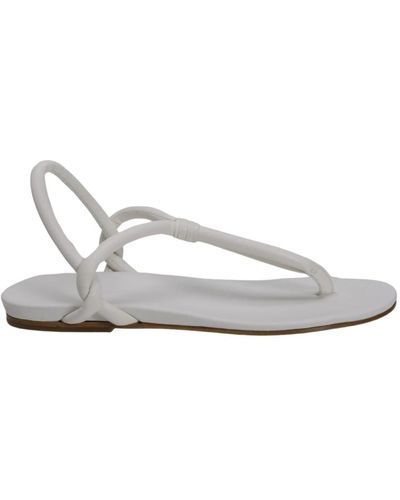 Roberto Del Carlo Shoes > sandals > flat sandals - Blanc