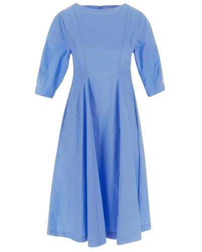 Gentry Portofino Vestido midi elegante - Azul