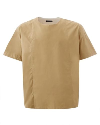Emporio Armani Cotton Shirt - Natural