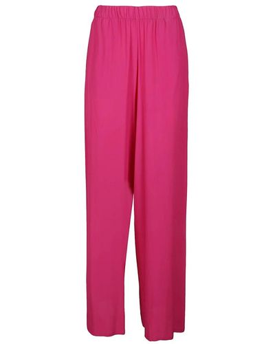 FEDERICA TOSI Wide Trousers - Pink