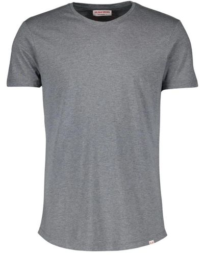 Orlebar Brown Tops > t-shirts - Gris