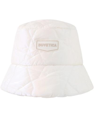 Duvetica Cappello bucket imbottito crema - Bianco