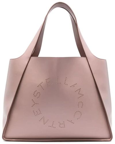 Stella McCartney Elegante shell tote tasche - Pink