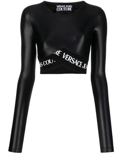 Versace T-shirts à manches longues - Noir