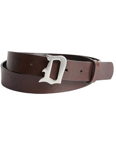 Dondup Belts - Brown