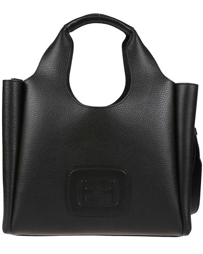 Hogan Tote Bags - Black