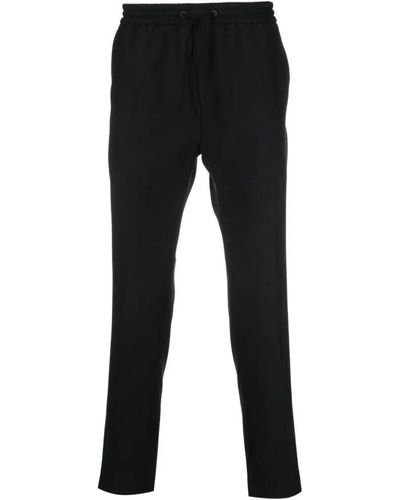 Calvin Klein Slim-Fit Trousers - Black