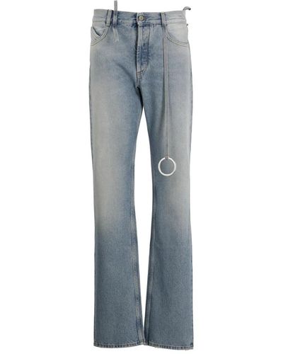 The Attico Straight Jeans - Blue