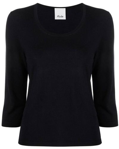 Allude Blouse - Blu