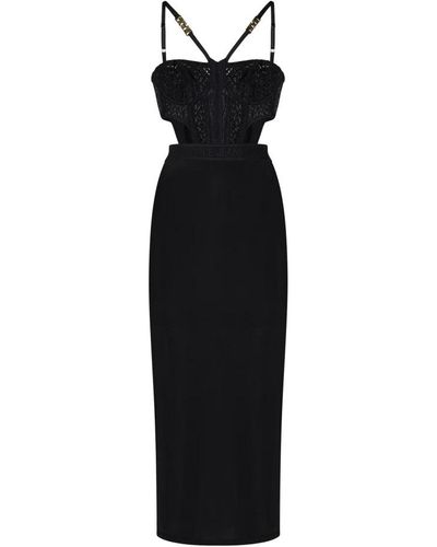 Versace Party Dresses - Black