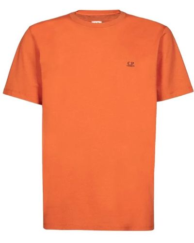 C.P. Company Bedruckte T-Shirt Kollektion für Männer - Orange