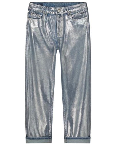 Summum Cropped jeans - Blu