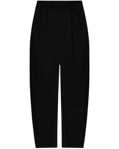 The Attico Trousers > wide trousers - Noir