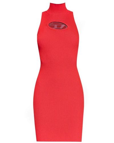 DIESEL Short Dresses - Red