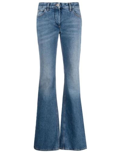 Off-White c/o Virgil Abloh Flared Jeans - Blue
