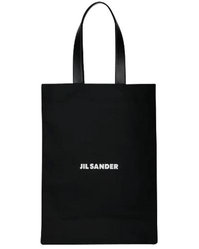 Jil Sander Tote Bags - Black