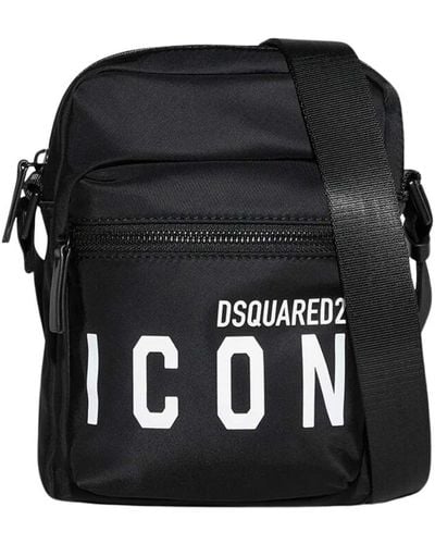 DSquared² Messenger Bags - Black