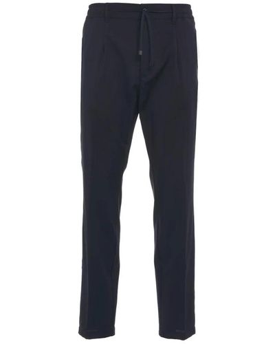 Cruna Trousers > slim-fit trousers - Bleu