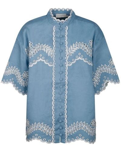 Zimmermann Shirts - Blue