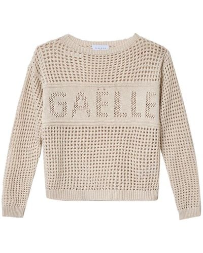 Gaelle Paris Gaelle sweaters sand - Bianco