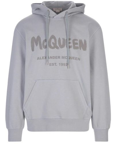 Alexander McQueen Hoodies - Grau