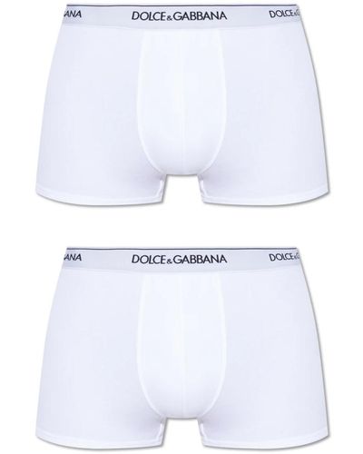 Dolce & Gabbana Boxer 2 pezzi - Bianco