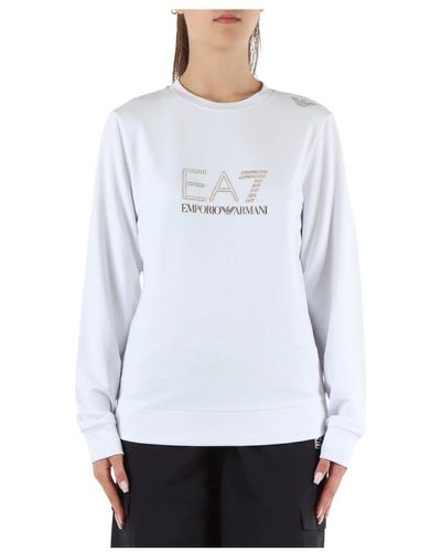 EA7 Sweatshirts - White