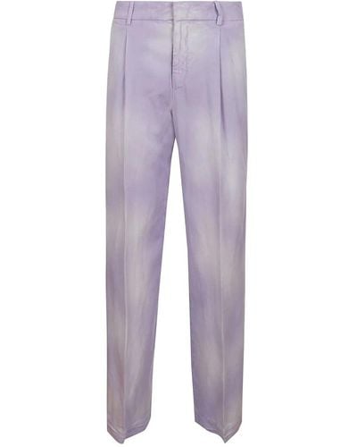 PT Torino Trousers > wide trousers - Violet