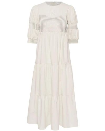 Gestuz Midi Dresses - White
