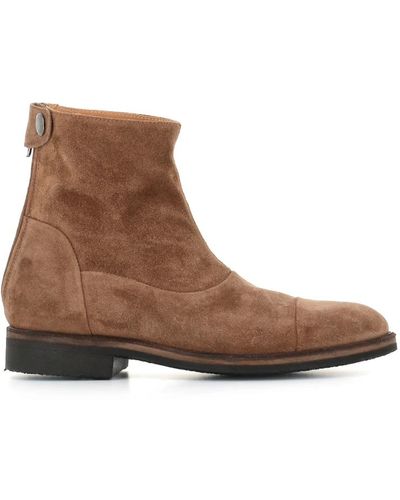 Alberto Fasciani Shoes > boots > ankle boots - Marron