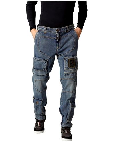 Aeronautica Militare Jeans anti-g - blu denim - Nero