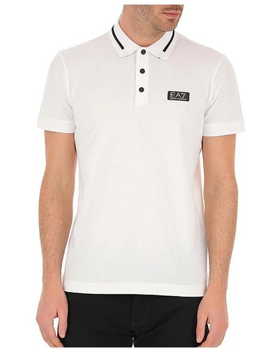 EA7 Polo shirts - Weiß