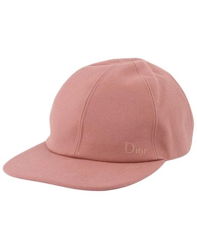 Dior Cappellino in cotone tonal - Rosa